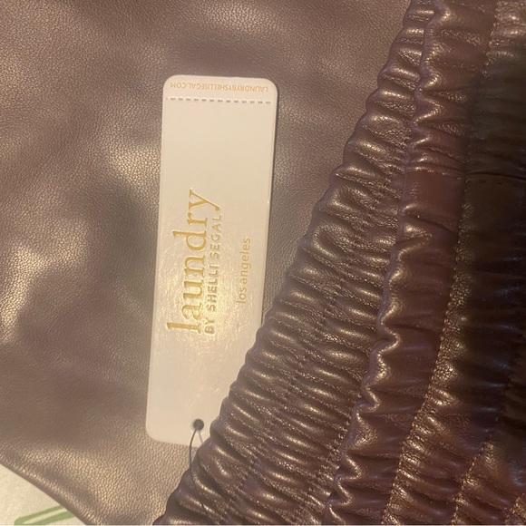 Laundry leatherette pants NWT - Picture 5 of 9